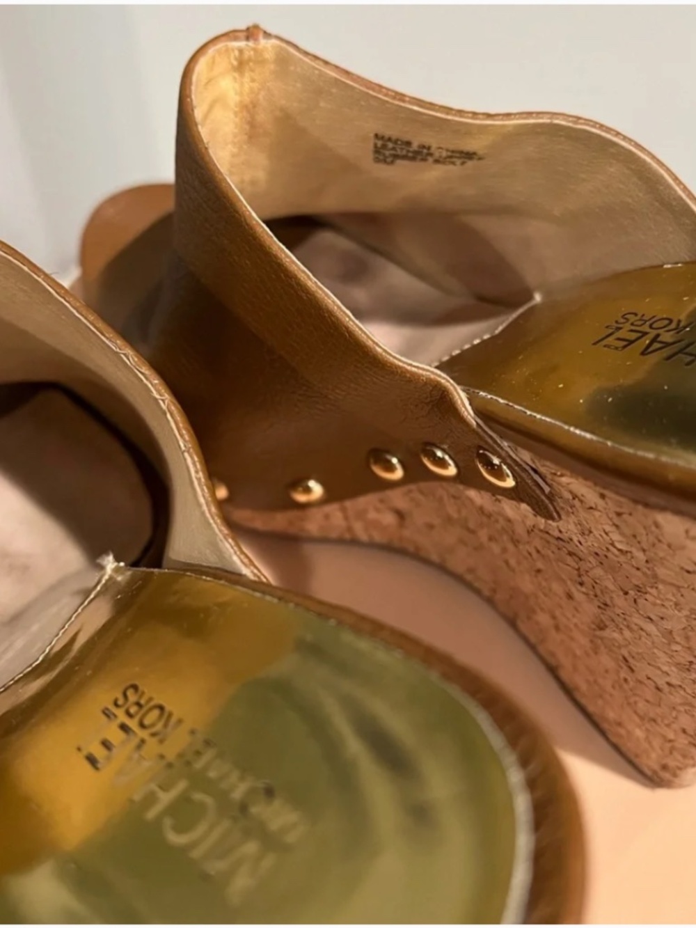 Michael Kors Belinda Wedge Platform Slides - Picture 2 of 4